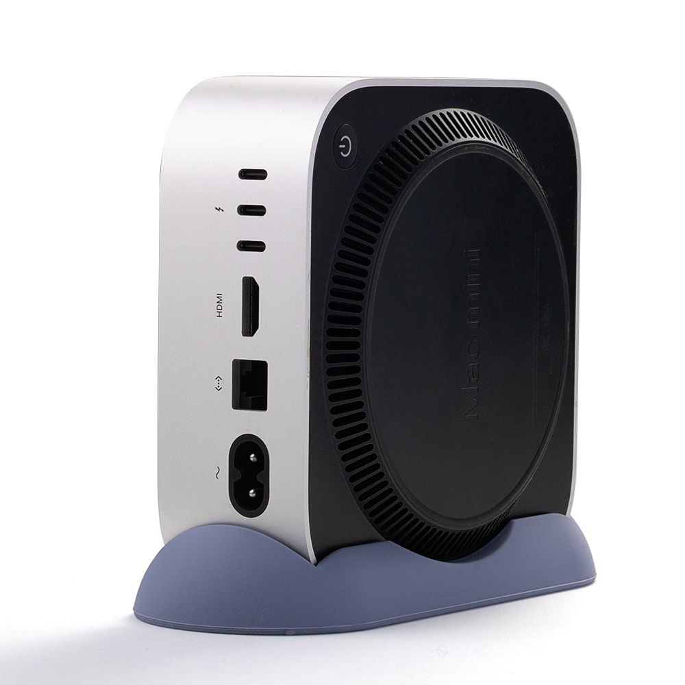 Laptop Accessories Productivity - ขาตั้งซิลิโคนแนวตั้งสำหรับแมคมินิ M4/เอ็ม 4 โปร 2024 ที่วางระบายความร้อนแท่นยึดโต๊ะออแกไนเซอร์อุปกรณ์เสริม
