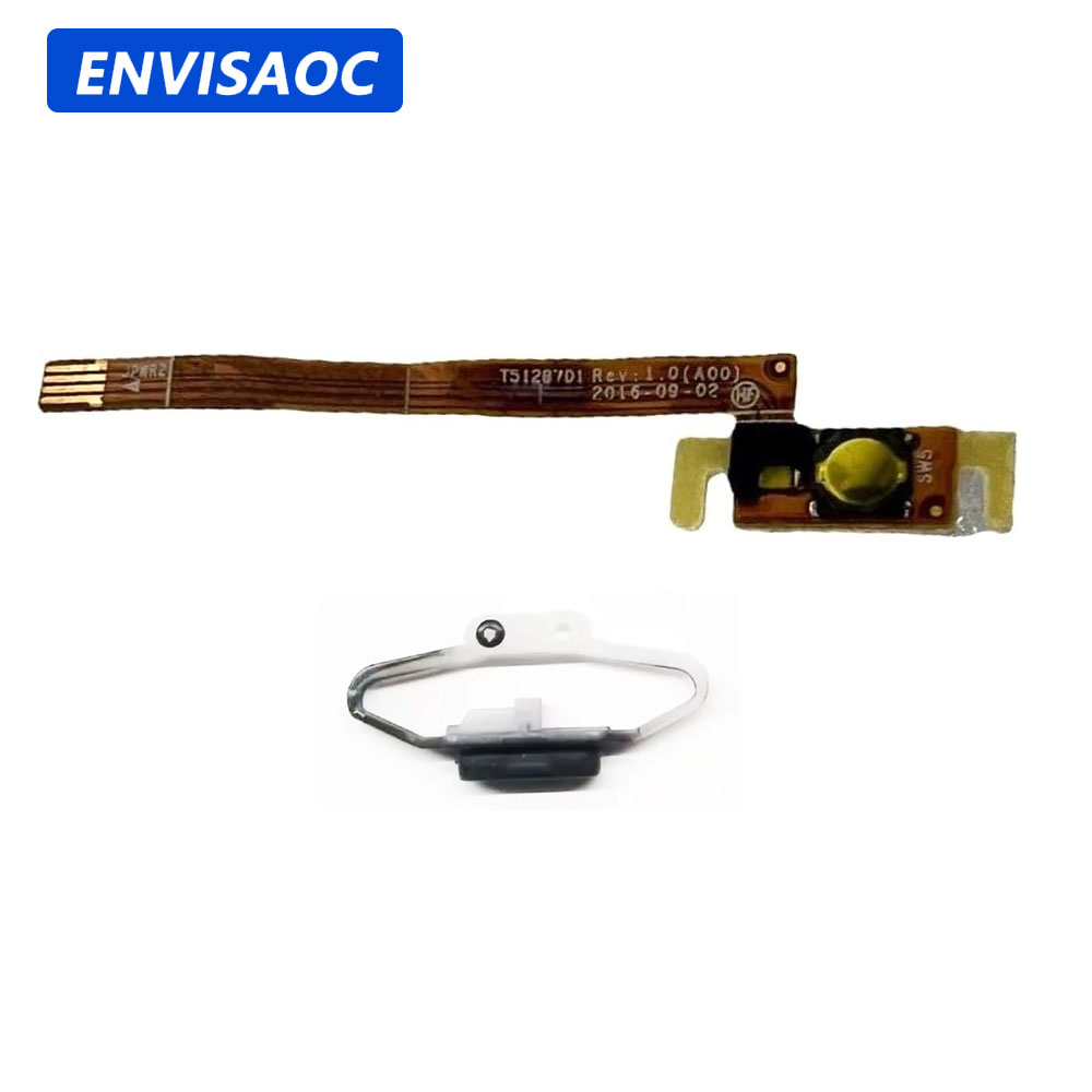 Laptop Repair Accessories - OEM เข้ากันได้กับสำหรับเดลล์ XPS 13 9365 แล็ปท็อปสวิตช์ปุ่มเปิดปิดสายเคเบิลอุปกรณ์ซ่อมปุ่มพลาสติก
