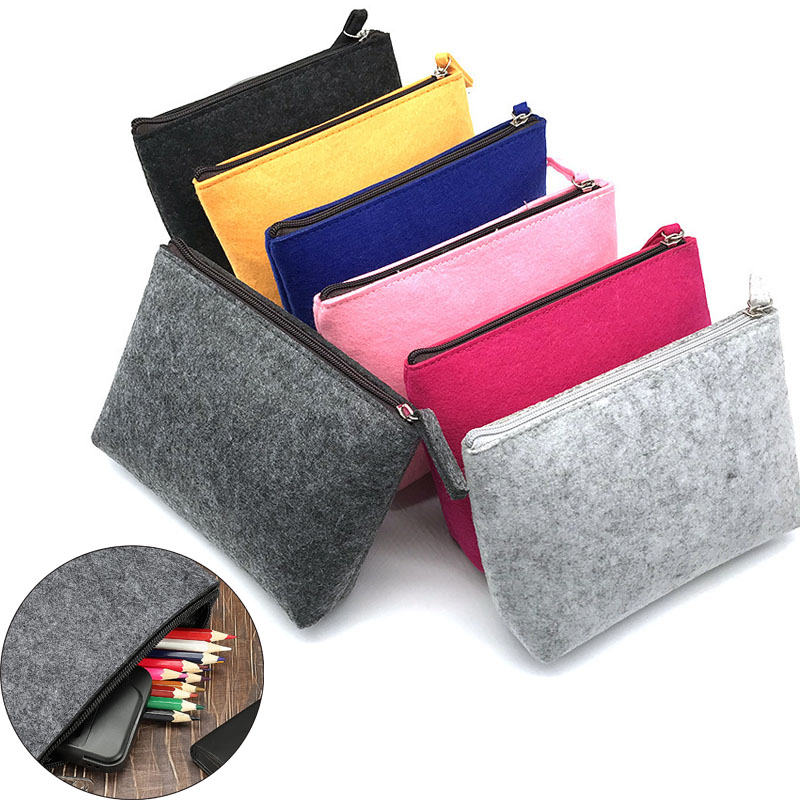 Laptop Accessories Productivity - Felt Digital Organizer Travel กระเป๋าเครื่องสําอางกระเป๋าสตางค์สุภาพสตรีกระเป๋าเครื่องสําอาง Tote