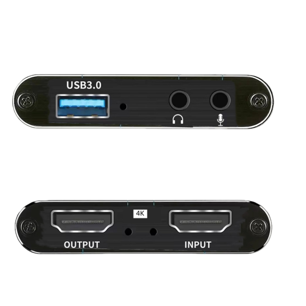 Monitor Portable Usb - การ์ดบันทึกวิดีโอ Roreta 4K USB 3.0, อุปกรณ์บันทึกวิดีโอ