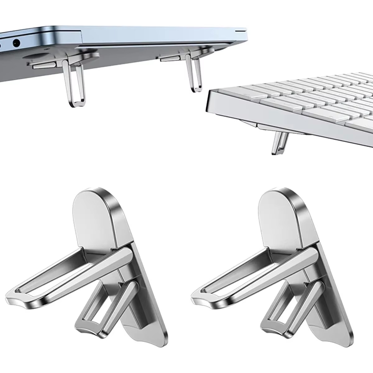Laptop Related Accessories - ขาตั้งแล็ปท็อปแบบพกพาขนาดเล็กสำหรับ Macbook Huawei Samsung Xiaomi Dell