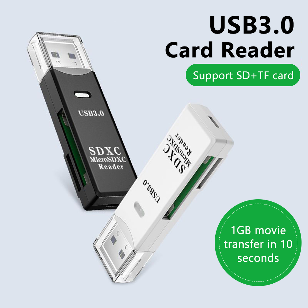 2 in 1 USB 3.0 Card Reader Mic - Laptop Accessories For Programmers บทวิจารณ์และราคา