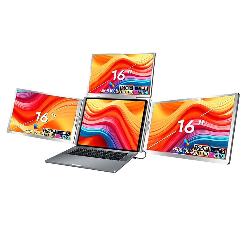 จอภาพพกพาแบบ Quad Monitor รุ่น - Monitor Portable Usb บทวิจารณ์และราคา
