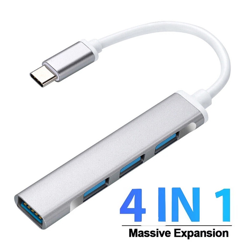 ฮับขยายพอร์ต Type-C 4-in-1 ฮับ - Laptop Accessories For Programmers บทวิจารณ์และราคา
