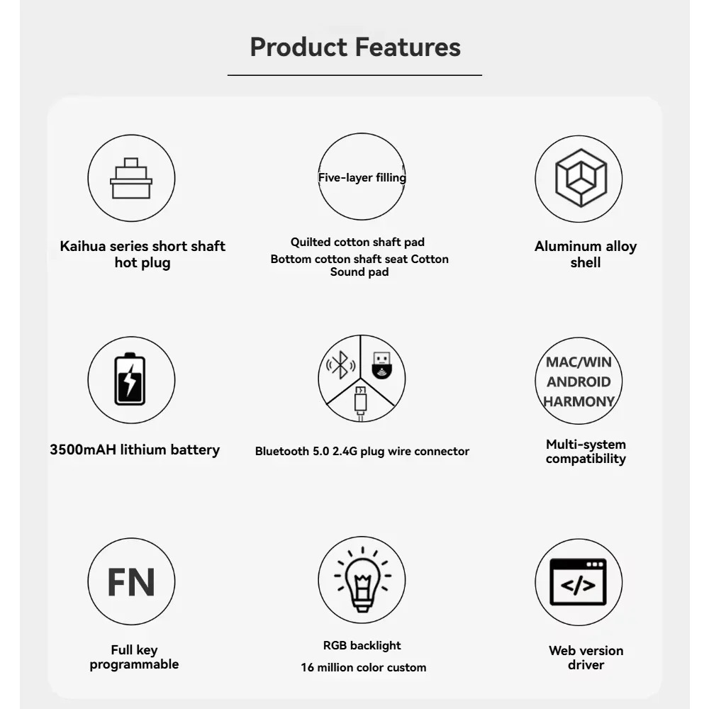 คีย์ดัส AJ68 คีย์บอร์ดแบบกลไก  - Laptop Accessories Productivity บทวิจารณ์และราคา