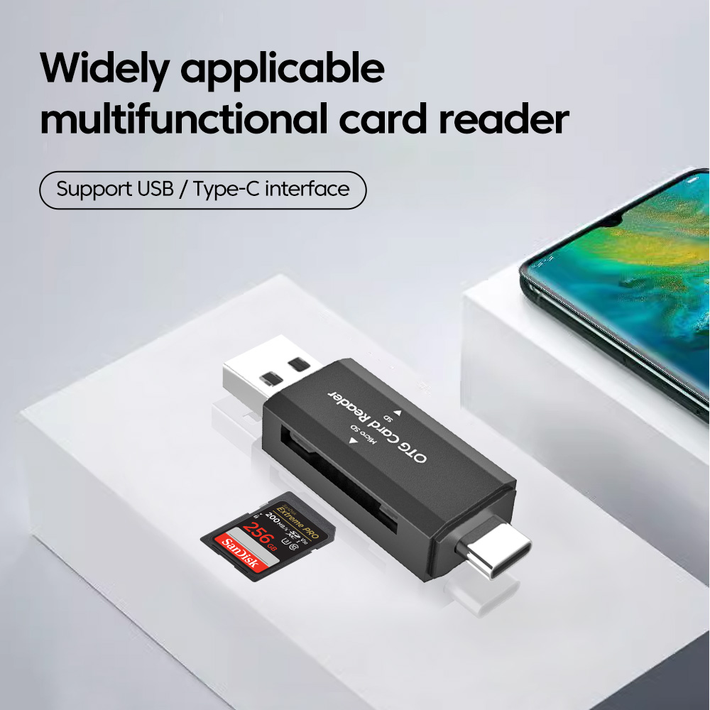 2 in 1 ประเภท C SD TF Card Rea - Laptop Accessories For Programmers บทวิจารณ์และราคา