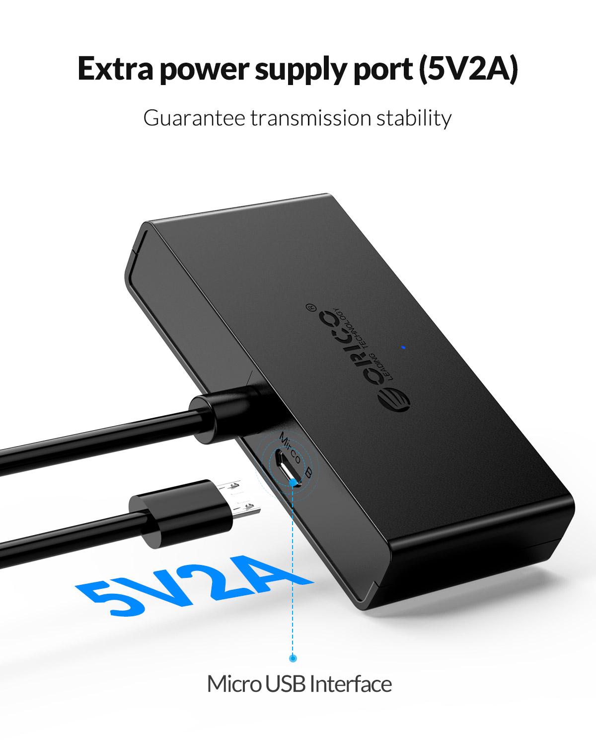 ORICO ฮับ USB 4 พอร์ตมัลติ USB - Laptop Accessories For Programmers บทวิจารณ์และราคา