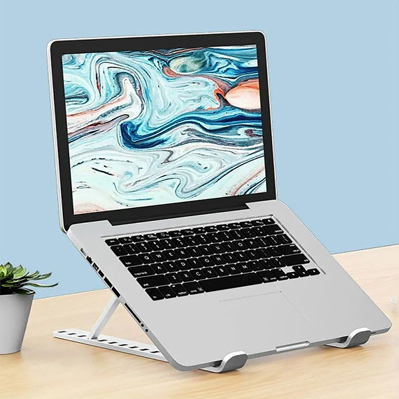 ขาตั้งแล็ปท็อปพลาสติกแบบปรับได - Laptop Accessories Organizer บทวิจารณ์และราคา