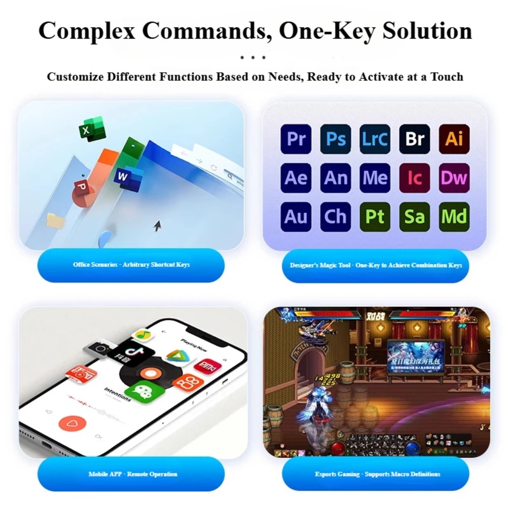 MK424Pro 4-Key Wireless Mini ค - Laptop Accessories Productivity บทวิจารณ์และราคา